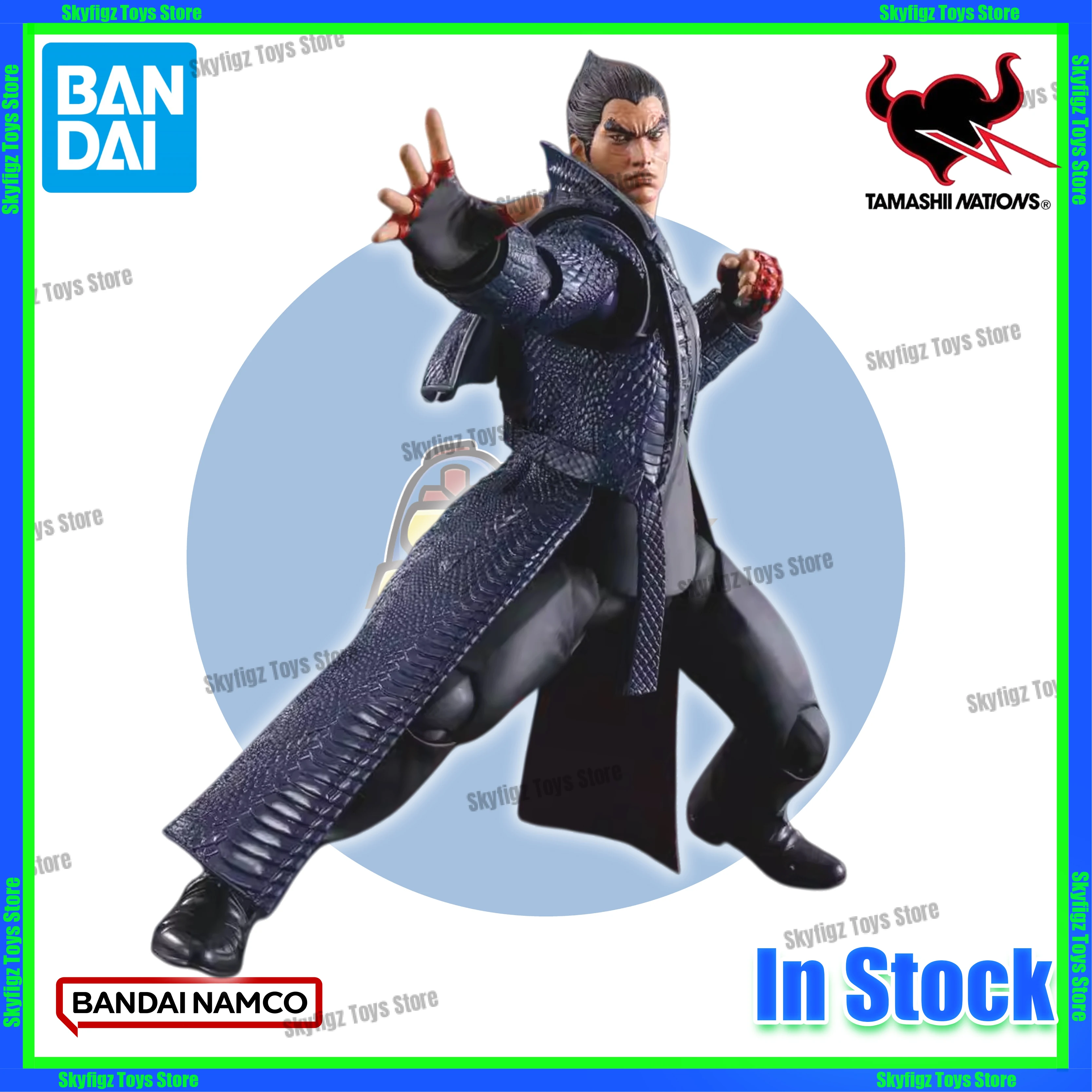 

В наличии: Коллекционная фигурка Bandai Soul SHF Tekken 8 Мисима Казуха, подвижная, готовая к использованию, подарок для коллекционеров