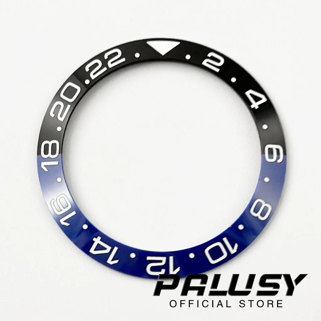 40Mm * 31.6Mm Glooiende Zee Grote Diepe Hommage Keramische Ring Invoegen Duikhorloge Vervangende Mannen Diverse Horloge Accessoires Onderdelen