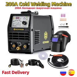 HZXVOGEN 220V Multifunctional TIG Welding Machine HBT2000P Series TIG CLEAN COLD MMA Welding DC Inverter TIG Welder Single Phase