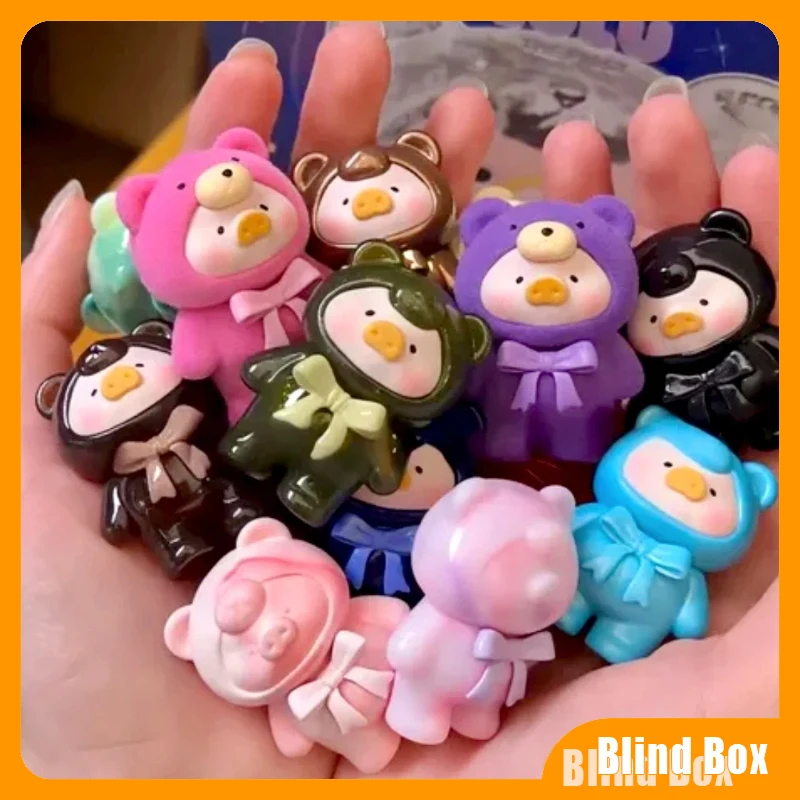 

52TOYS Lulu The Piggy Teddy Mini Ore Collection Figures Toy Mineral Series Blind Bag Blind Box Keychain Bag charm Surprise Gifts