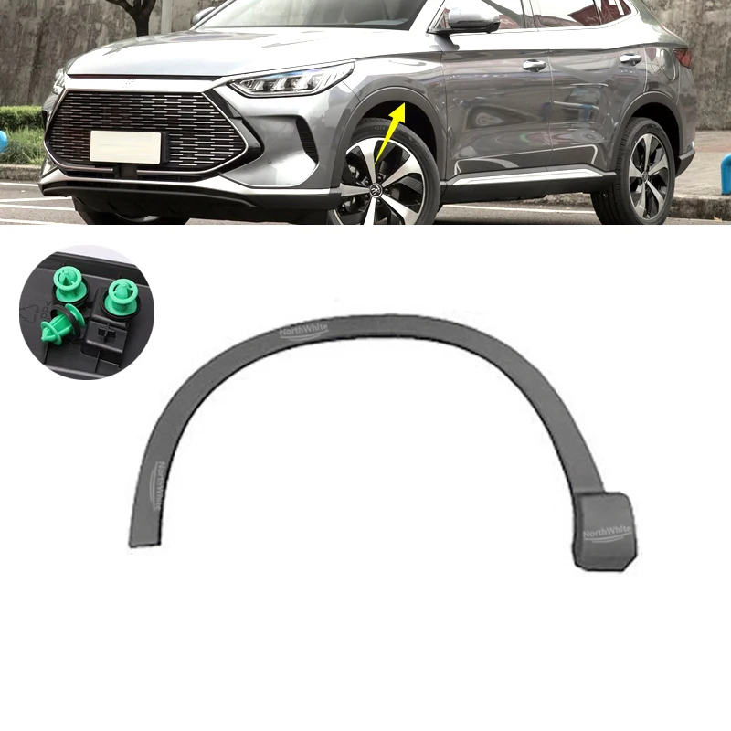 Front Rear Wheel Arch Trim Fender For BYD Song Plus EV DM-i Wheel Fender Wheel Arch Tire Trim Strip SA3F-5302410  SA3F-5302450