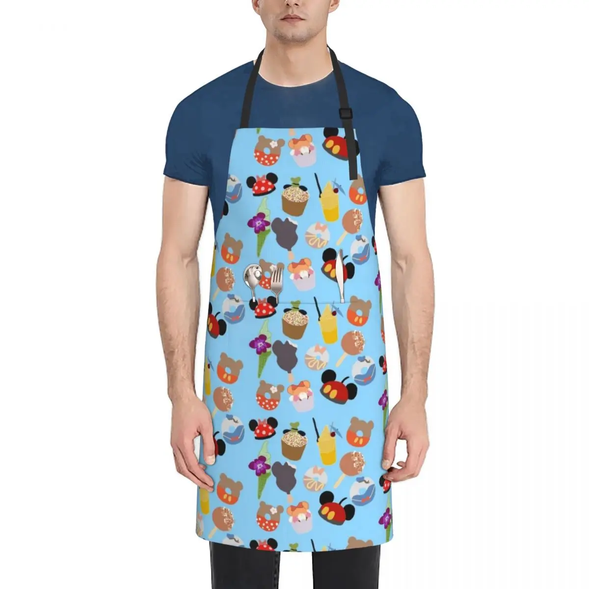 

A magical snack Apron Cooking Clothes kitchen girl Apron