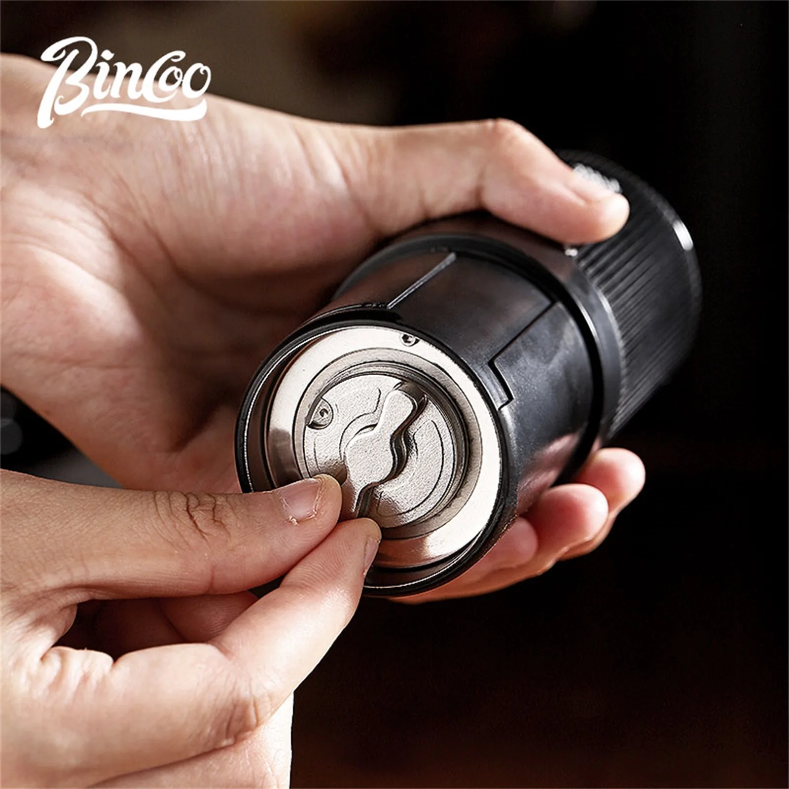 Bincoo New Portable USB Electric Coffee Bean Grinder Adjustable Rechargeable Grinders Household Mini Coffee Machine