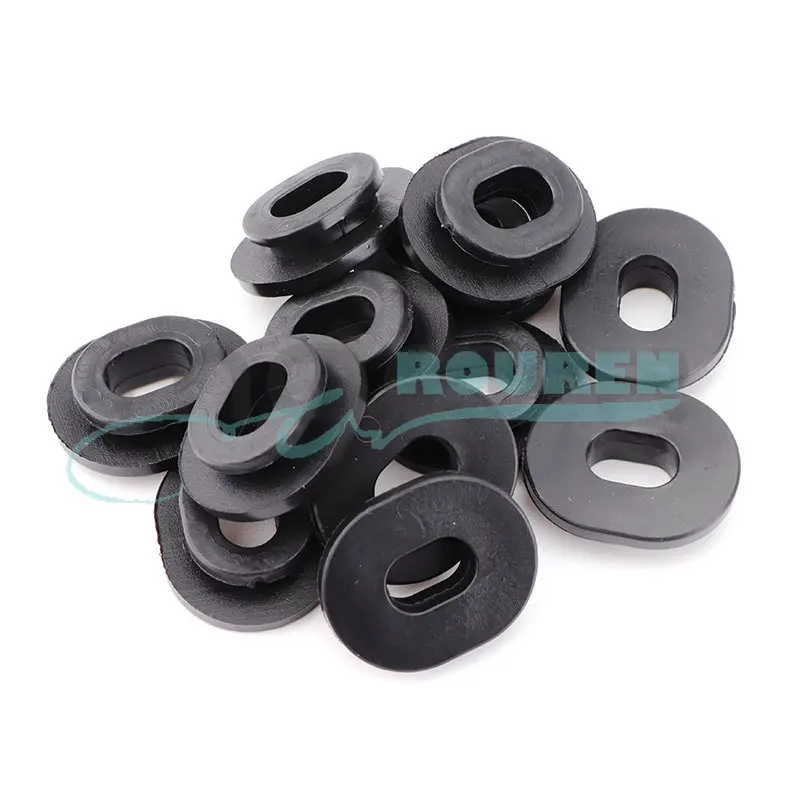 6/8/10/12 PCS Motorcycle Accessories Side Cover Rubber Grommets Gasket Fairings Set for Honda Modified Equipments Parts Motocykl