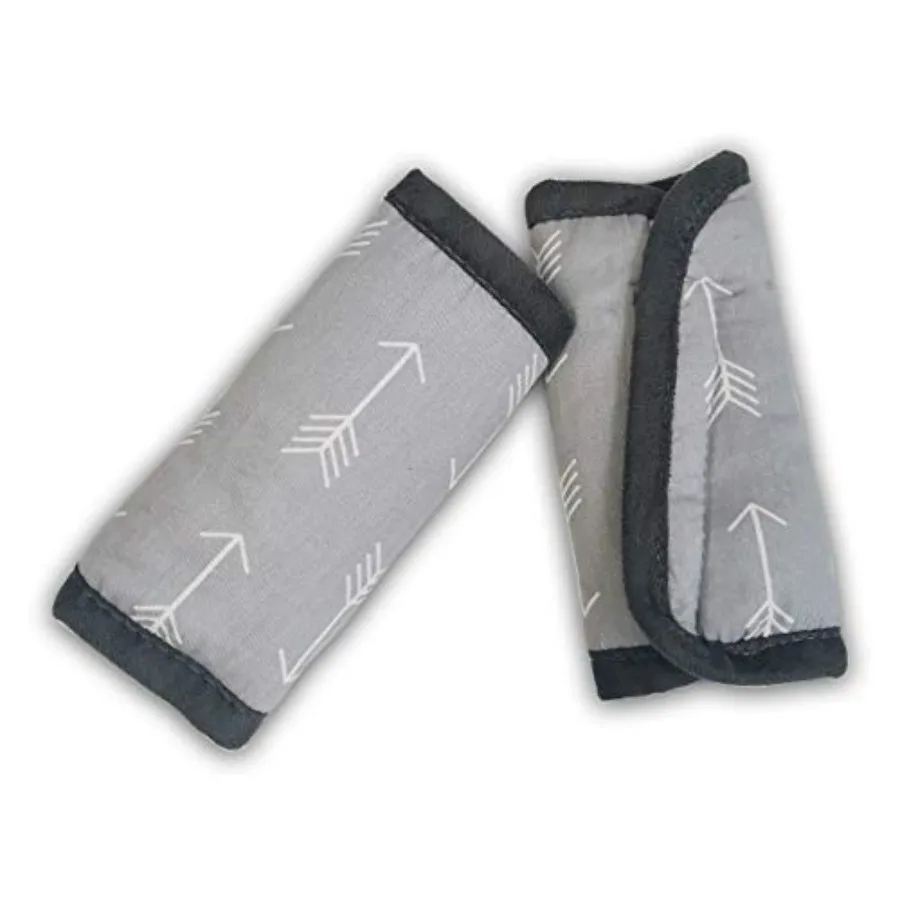 Car Seat Strap Pads Covers for Baby,Seat Belt Covers Cushion for boy Girl, Protect Neck and Shoulder rubbing, Anti-Slip Design,