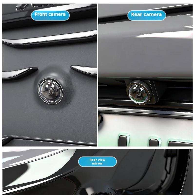 

Защитный чехол для камеры автомобиля BYD Seal U Dmi EV, защитный чехол для объектива с обзором 360 градусов, модификация для авто