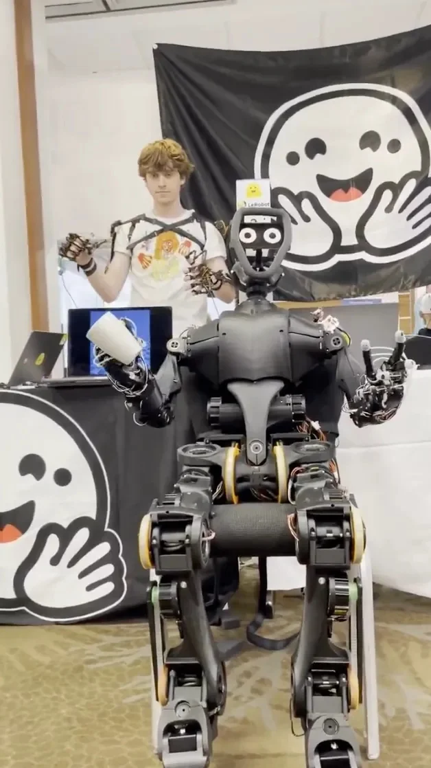 Серводвигатель HOPE Jr SM8512BL Feetech Servo HOPE Jr Joint Humanoid Robot Hugging Face Robot Studio