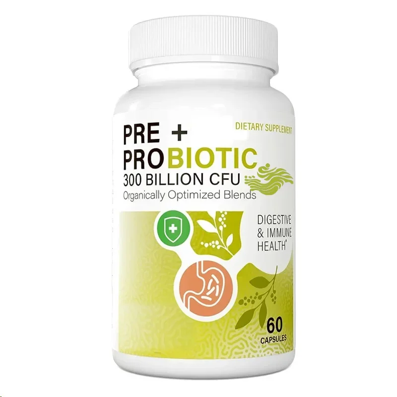 

300 Billion Colony Units, 22 Strains of Probiotics+15 Herbs Promote Digestive , Immunity, Intestinal , and Bloating 60 Capsules