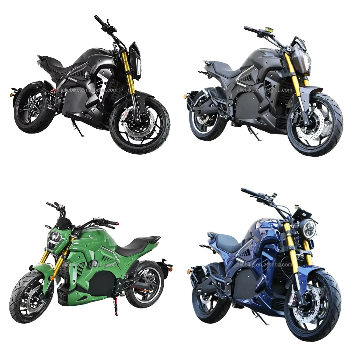 

2025 Newest Wuxi Factory Direct High-Speed 5 Kw/8 Kw/10 Kw Best-Selling 72V Sports Electric Motorcycle For Adults SKD Two-Wh