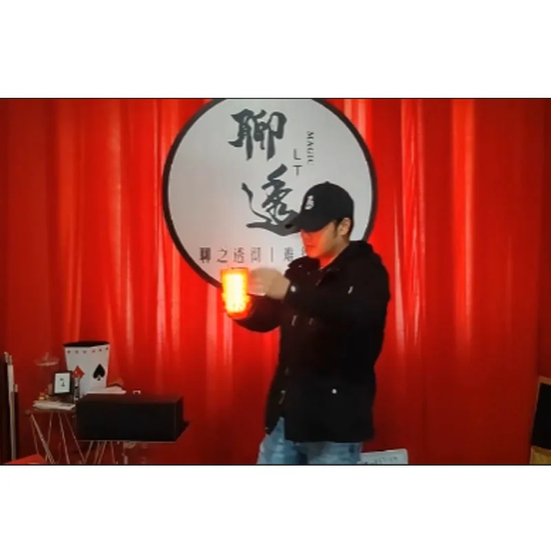 

Световой фокус Light Cup 360: Сценический трюк с появляющимся светом, аксессуар для ментализма и иллюзий, реквизит для фокусников