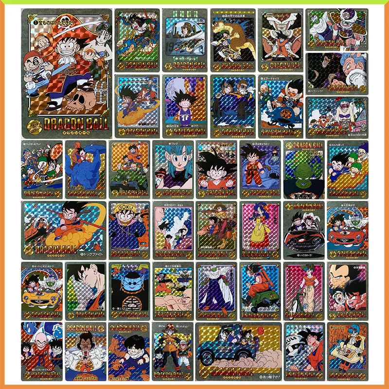 

Аниме Dragon Ball DIY ACG Game Коллекционные карты Son Gohan Piccolo Frieza Bulma Chichi Tien Shinhan Игрушки для мальчиков Подарок на день рождения