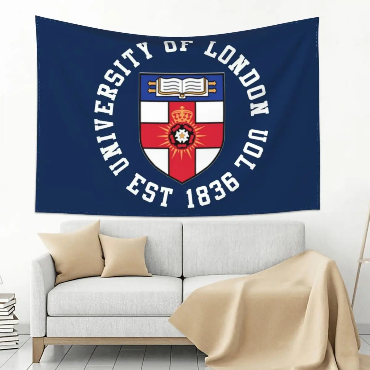 

University of London Tapestry Aesthetic Home Decor On The Wall House Decoration Decorative Wall Tapestry