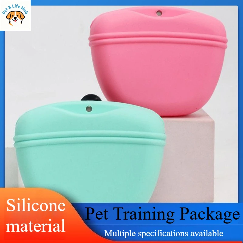 

Силиконовая сумка для дрессировки животных, сумка для лакомств для собак, сумка для дрессировки собак, сумка для лакомств для тренировок на открытом воздухе, поясная сумка для лакомств, товары для животных