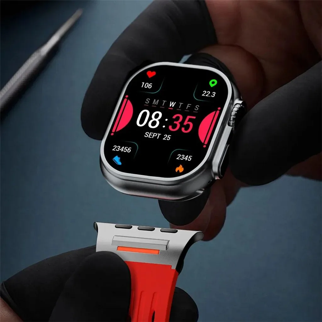 Breathe Sports Silicone Strap for Apple Watch S12 S11 S10 46mm Ultra4 49mm for IWatch Series 9 8 7 6 5 4 Se3 45/44/42mm Bracelet image 5