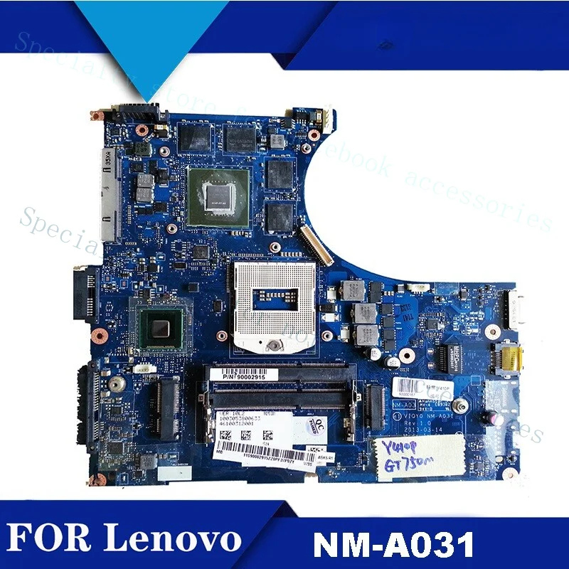 

Материнская плата A+ для Lenovo Y410P NM-A031 поддерживает процессоры 4-го поколения, протестирована, 100% функциональна.