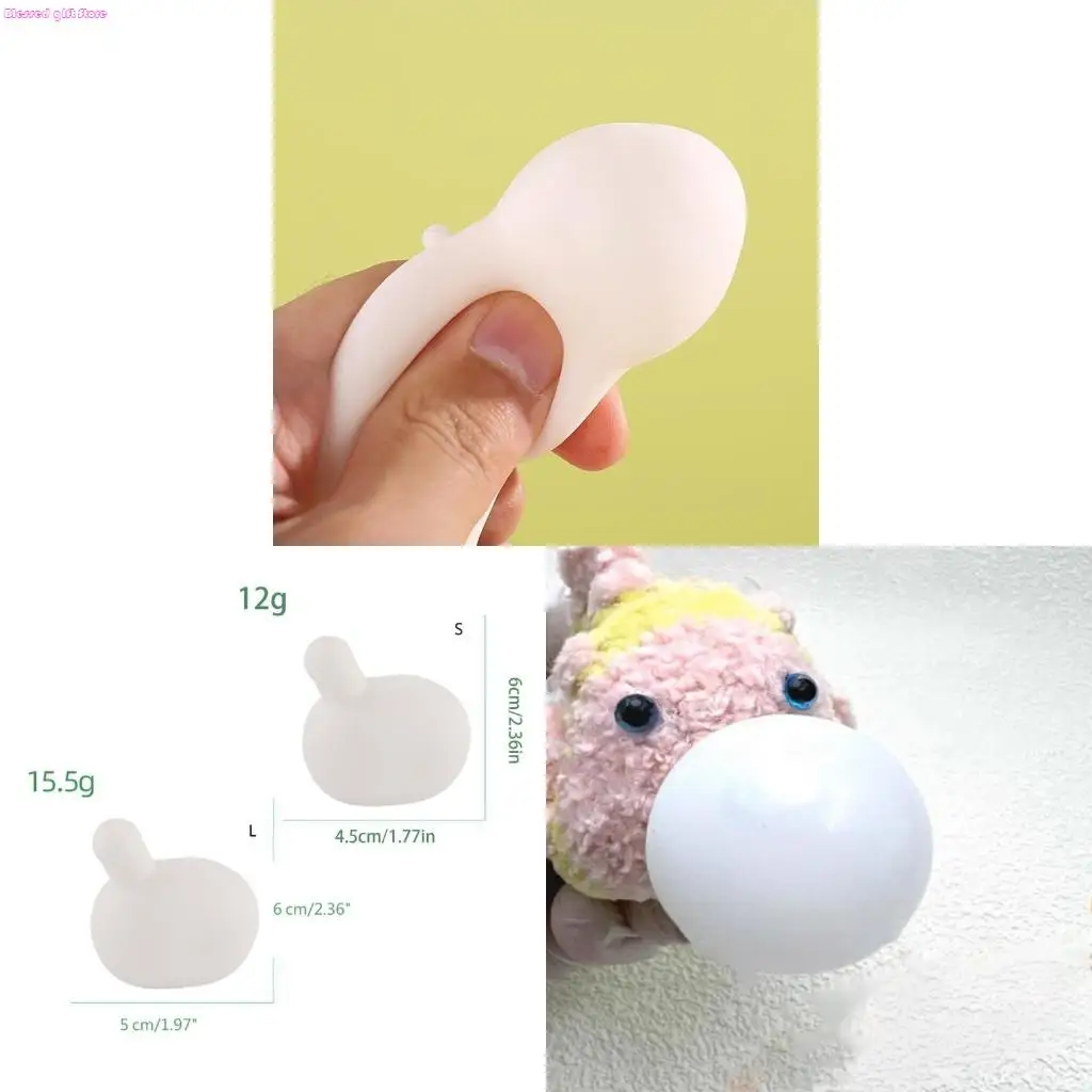 D0JC Squeeze Fidgets Toy DIY Accessories Novelty Decompressing Toy Kids Favor Gift