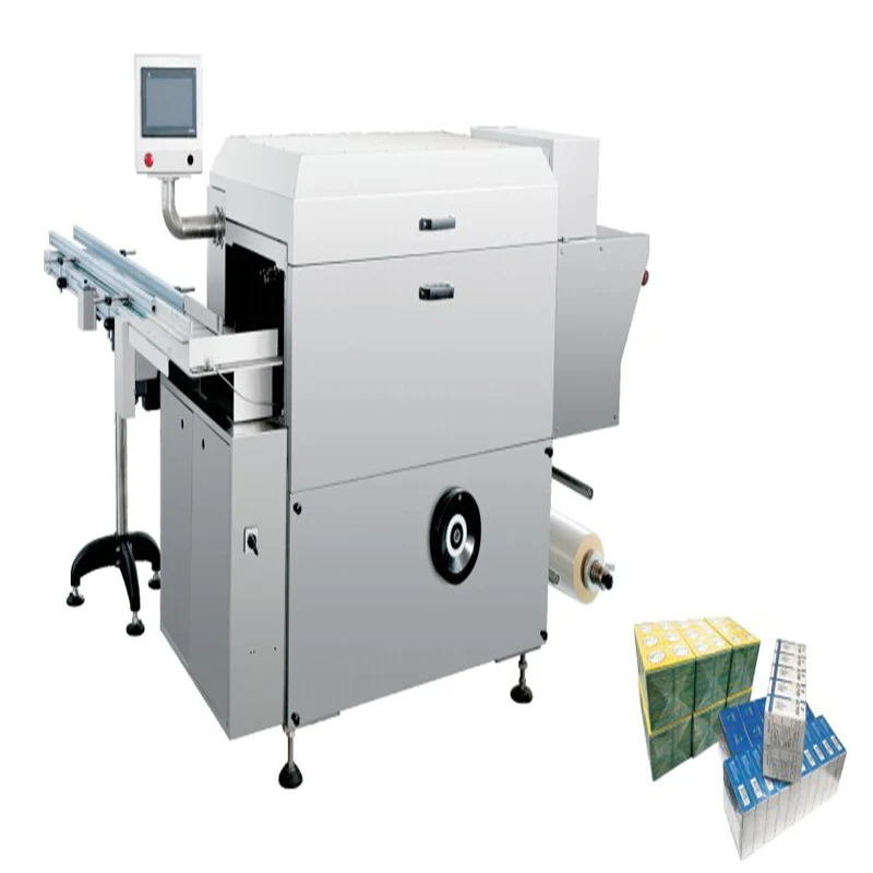 PBOBP Multifunctional Commercial Automatic Packaging Machine Perfume Box Cellophane Wrapping  Overwrapping Packaging Machine