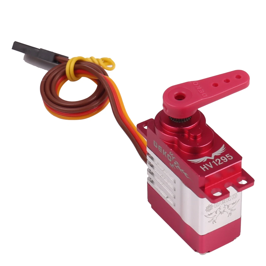 DEKO HV1295 Servo Applicazione digitale per sterzo in metallo a doppio cuscinetto ad alto coppia per Fuli 380 ALIGN 470 30e