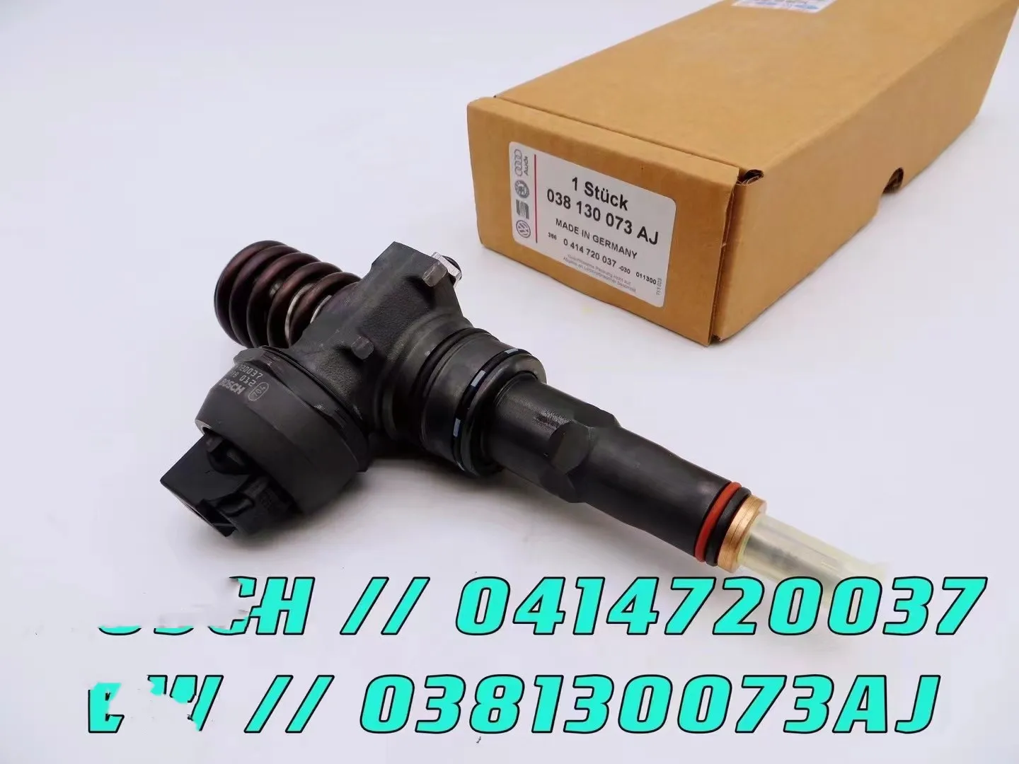 Genuine Diesel Common Rail Fuel Injector UIS / PDE 0414720037, 0414720087, 0414720025, 038130073AJ,  038130073P, 038130073J