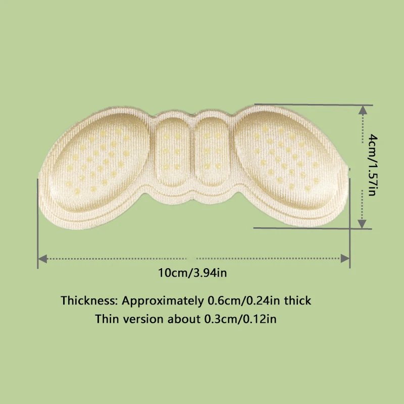 1 زوج منصات إدراج عالية الكعب ضبط حجم مكافحة ارتداء لاصق لتخفيف الآلام وسادة العناية بالقدم #6
