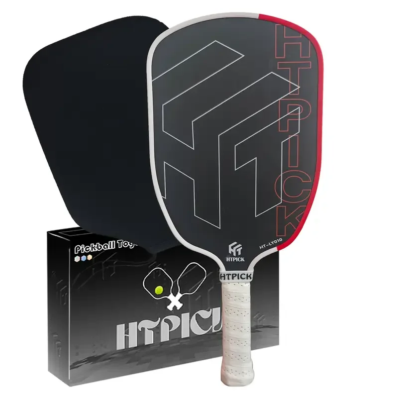 

HTPICK-Agassi Pro IV 16 мм Pickleball Paddle GEN 4 TFP Foam Core T700 Ракетки Pickleball из углеродного волокна увеличивают вращение и управление