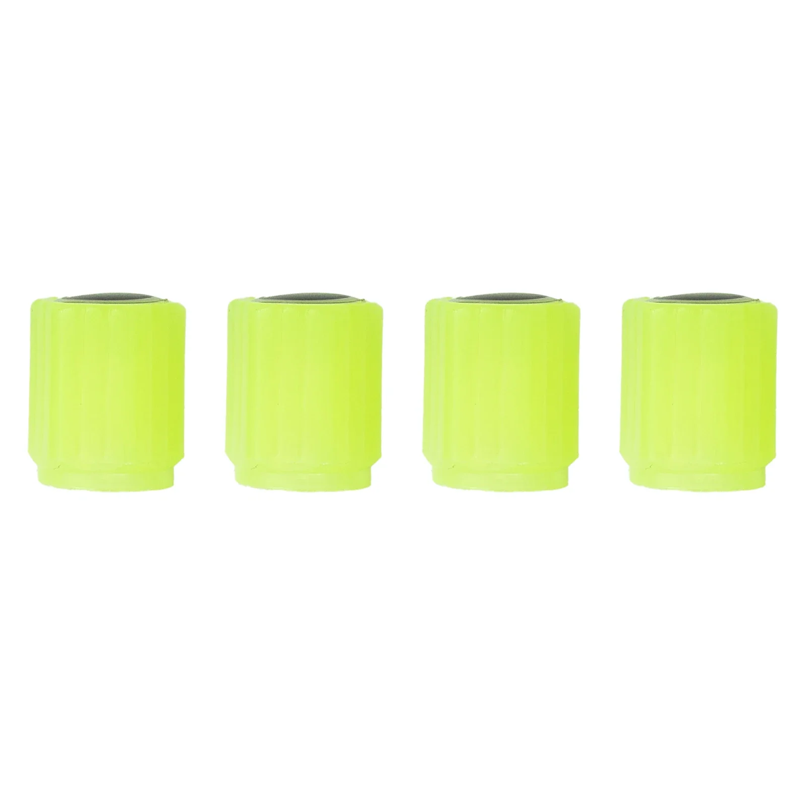 

For Car Night Cycling Cooler 4pcs Valve 8mm Tire Bicycles Buses Cap Car Fluorescent Green Luminous Motorcycles