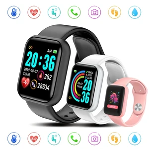 Smart Fitness Uhren für Männer und Frauen, Telefon mit Bluetooth, Musiksportarmband, Schlafmonitor, Y68 SmartWatch Clock, D20 8 Hauptverkauf Y68 Großhandel - №8