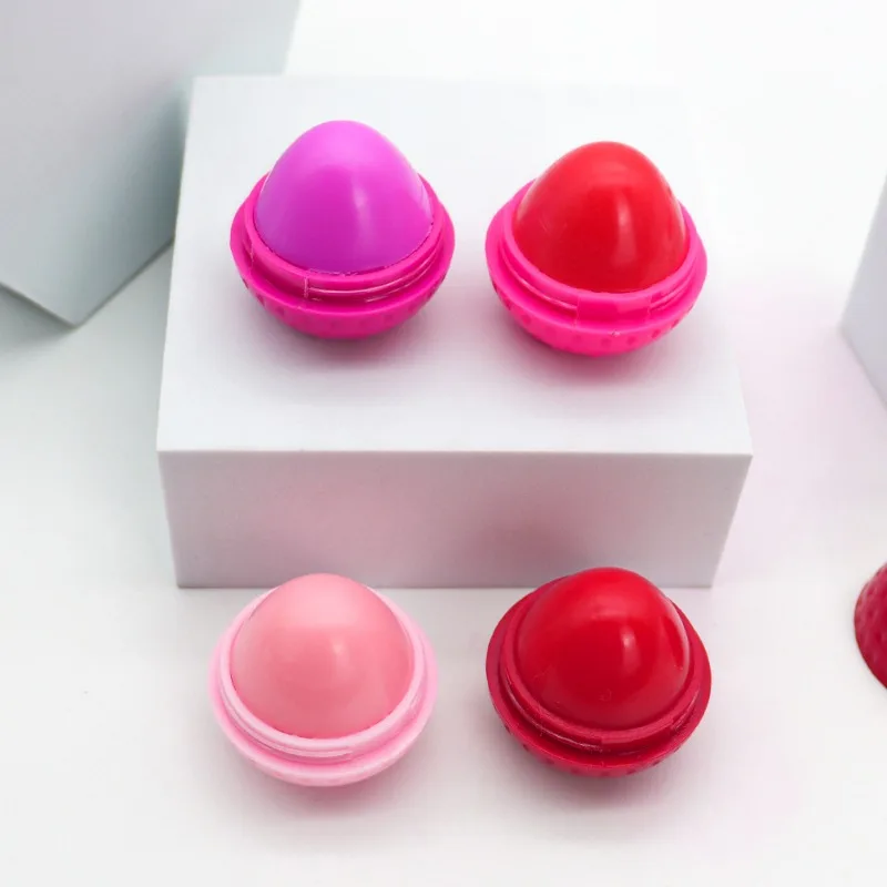 1PC Nourishing Strawberry Lip Balm Moisturizing Fruity Anti-chapped Repairing Lip GLOSS แต่งหน้า