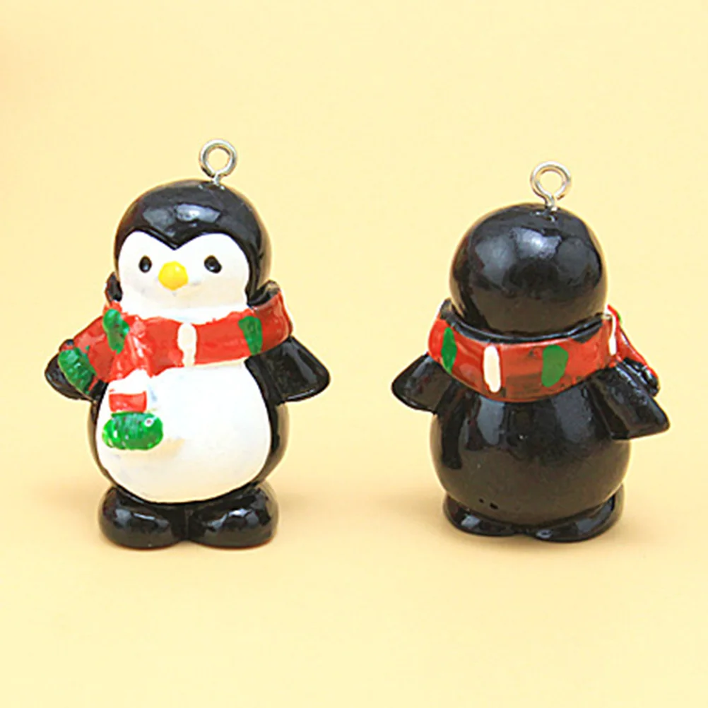 

12Pcs Christmas Resin Snowman Santa Tree Miniature Ornaments Home Decor Gift