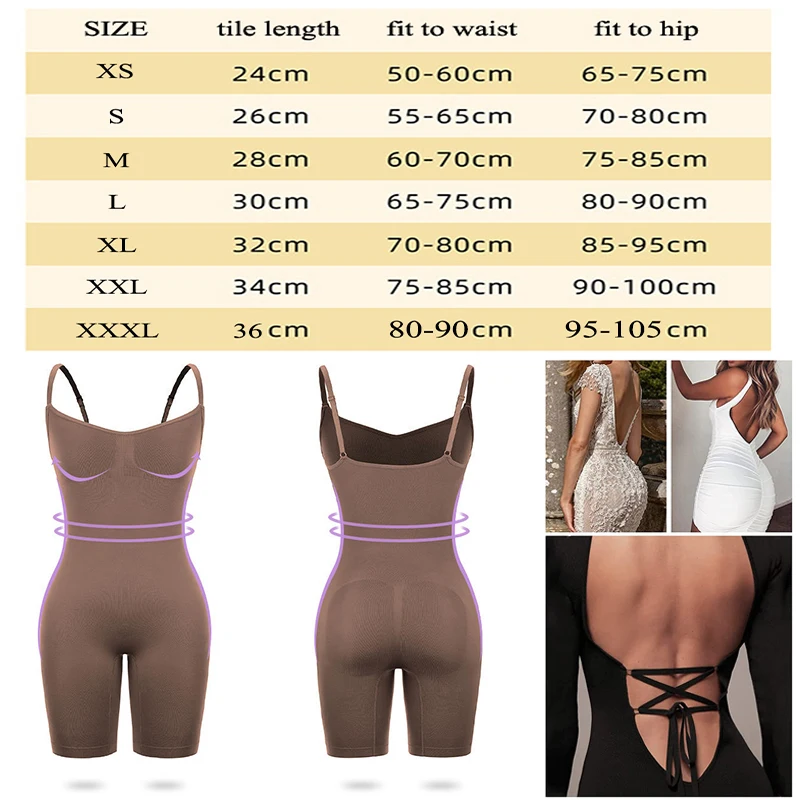 Body Shaper Fajas Colombianas Seamless Women Bodysuits Slimming Waist Trainer Shapewear Push Up Butt Lifter Tummy Control Corset