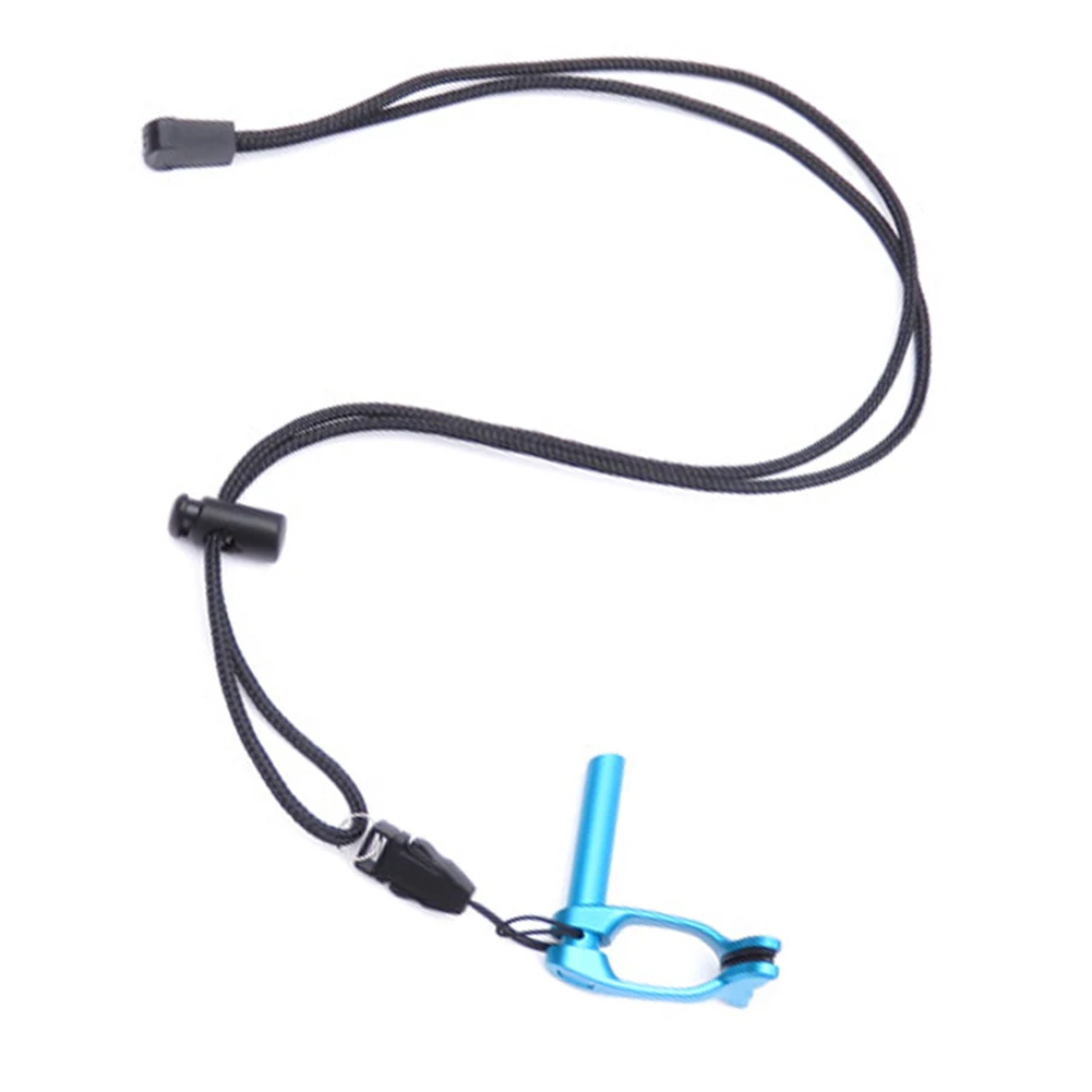 Adjustable Nose Clip Diving Nose Clip Convenient Anti-drop Lanyard Lightweight Yet Strong Material Anti Slip Diving Nose Clip