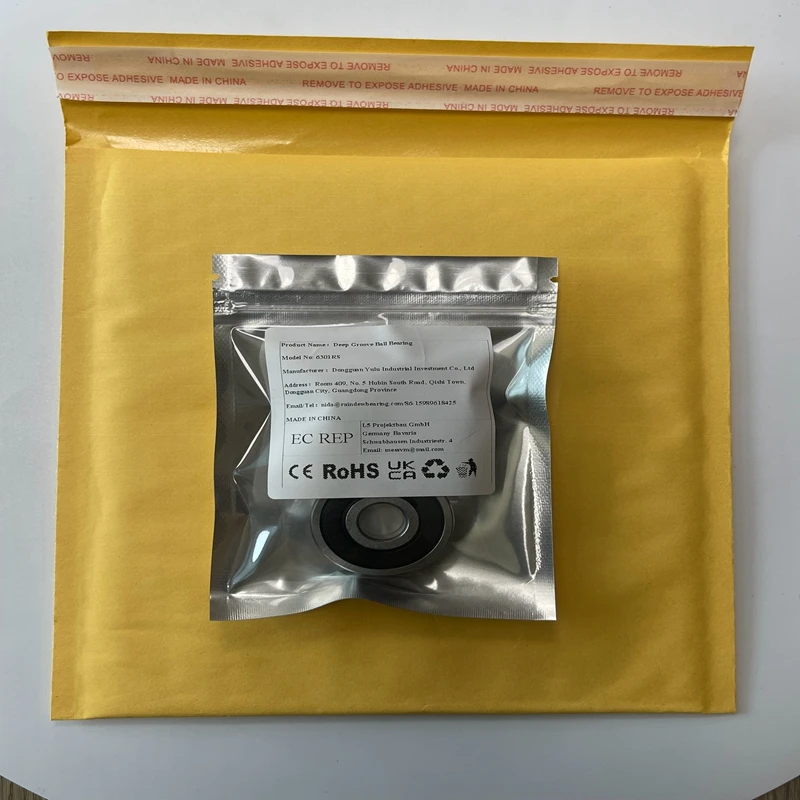 

4PCS 6301RS 12x37x12 mm Deep Groove Bearing ABEC-7 Ball Bearings 6301RS 6301 2RS EMQ Quality 6301-2RS