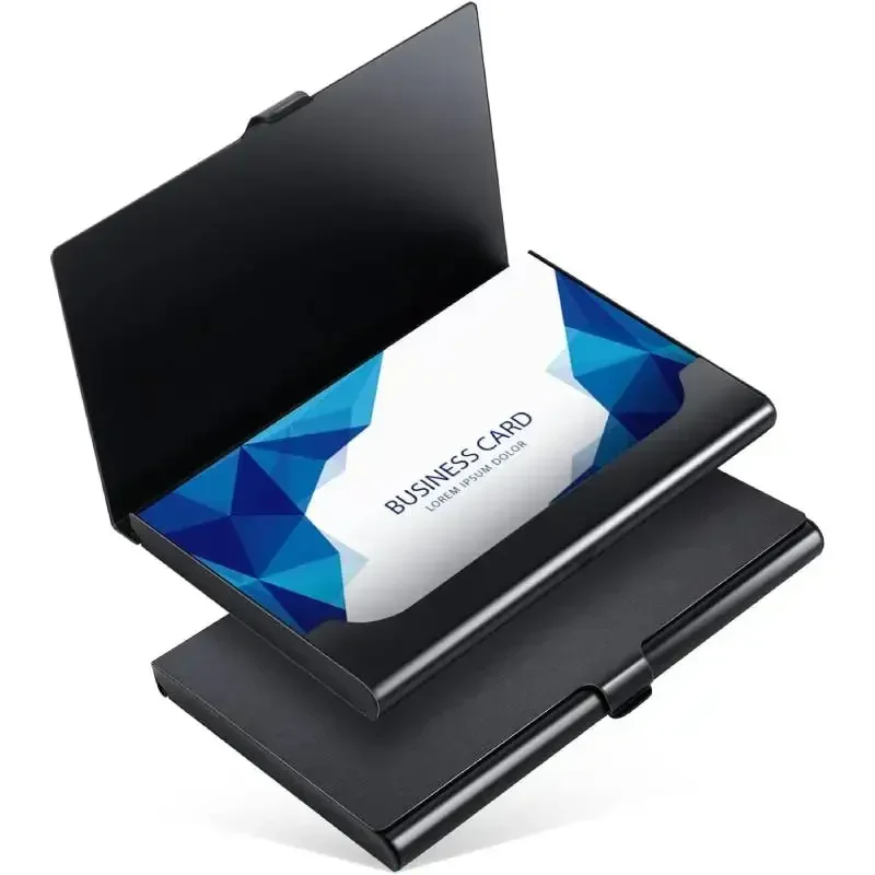 

Metal Business Card Holder Credit Card Case Wallet Aluminum Purse Name Cards Holder Slim Purse Name Card Holders for Men Women