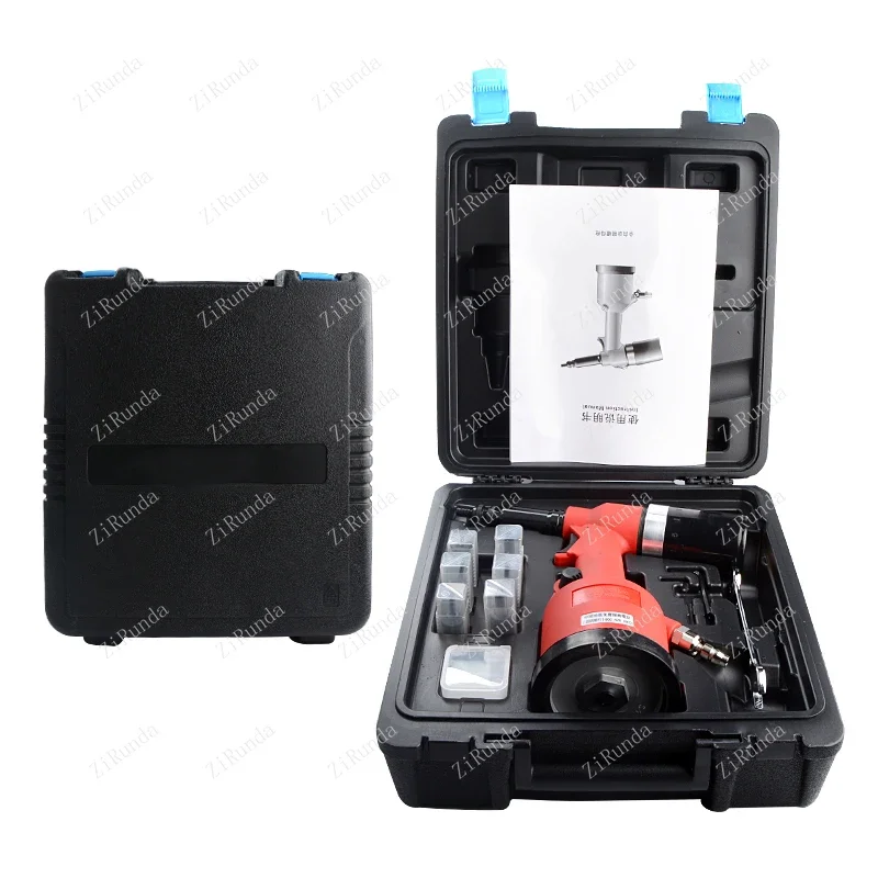 1Pistola pneumatica automatica per dadi per rivetti, presa per dadi in acciaio inossidabile con pistola a cappuccio