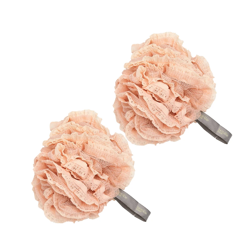 

Bath Ball Shower Exfoliating Sponge Loofahs Balls Bathtub Accessories Sponges for Bathing Hanging