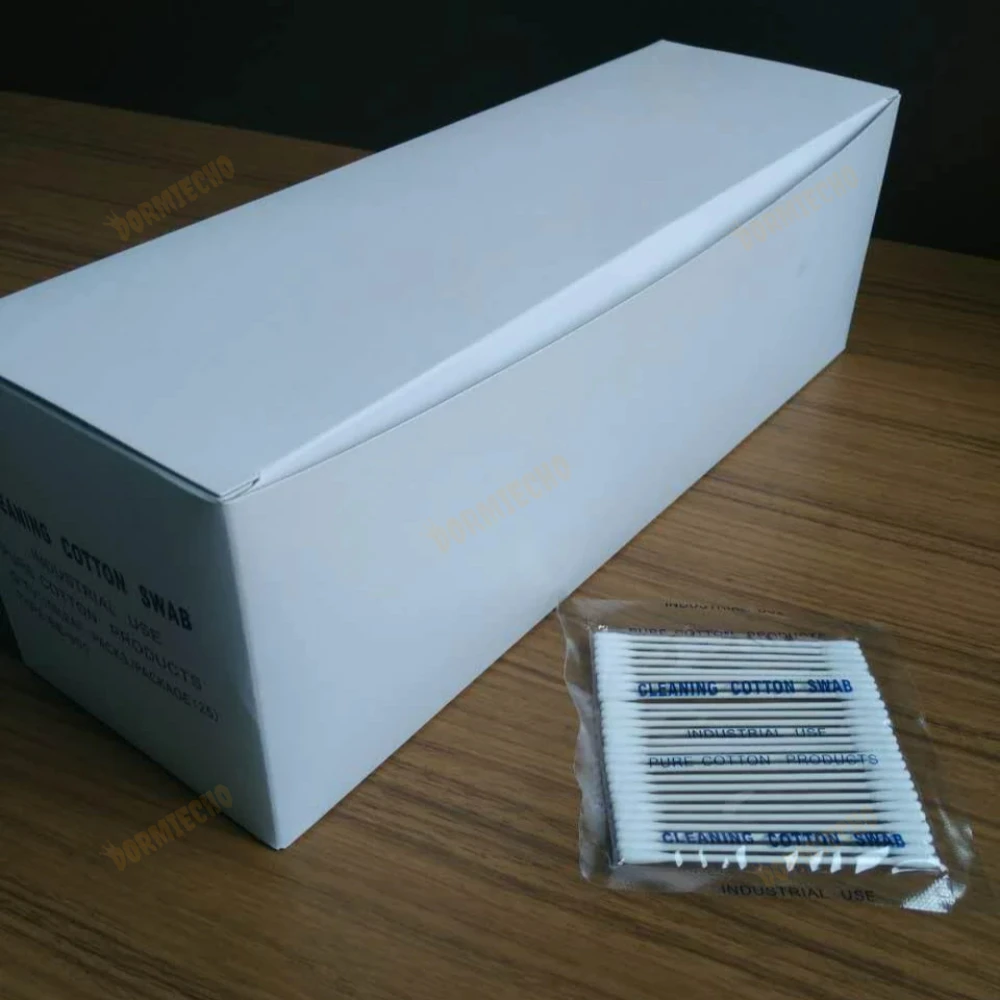 High Quality Dust-free Cotton Swab 10Bags/Lot OEM Anti-static Cotton Swab Domestic Purification Cotton Swab Same as HUBY-340