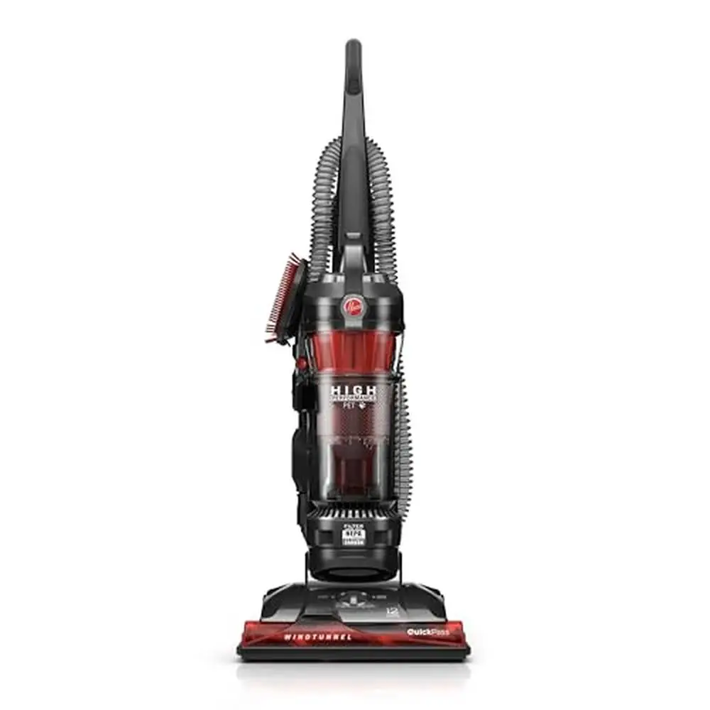 High Performance WindTunnel 3 Pet Bagless Vacuum Cleaner UH72630 Red Quick Pass Brushroll Wind Tunnel 3 Technology 4-Position