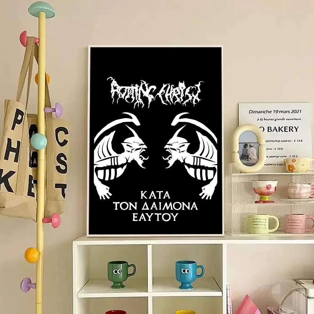 anime R-ROTTING C-CHRIST Metal Poster Canvas HD Poster Wall Art interior Hallway Home Decoration Holiday Gifts