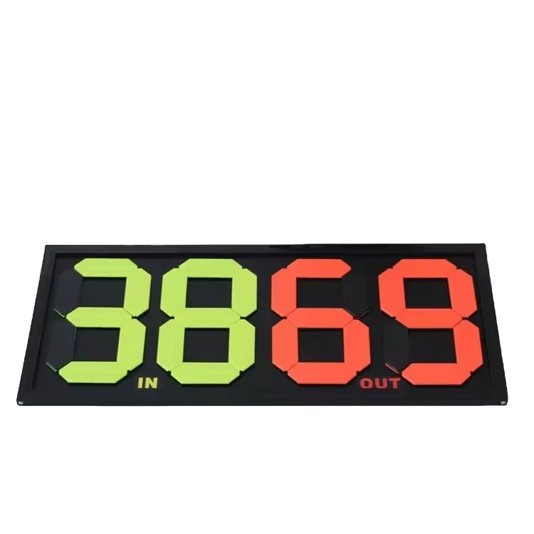 Multi‑Functional Durable PVC Electronic Basketball Football Scoreboard Training Equipment for Outdoor Sports Field