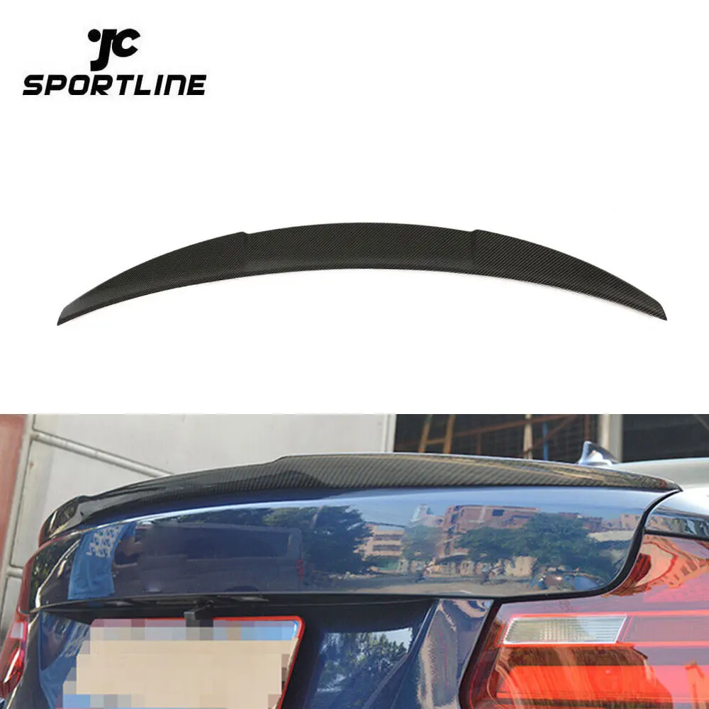 Carbon Fiber F87 M2 Rear Boot Spoiler Wing For BMW F22 220i 228i M235i Coupe 2012 - 2017