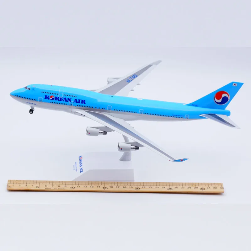 نموذج طائرة Korean Air Skyteam Diecast ، هدية طائرة سبيكة قابلة للتحصيل ، أجنحة JC 1: من Boeing ، XX20187 ، HL7461