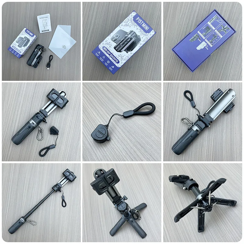 2025 New Arrival: Mobile Phone Selfie Stick P15T Variable Zoom Selfie Stick, Bluetooth Mobile Phone Photo Stand, Mini Convenient