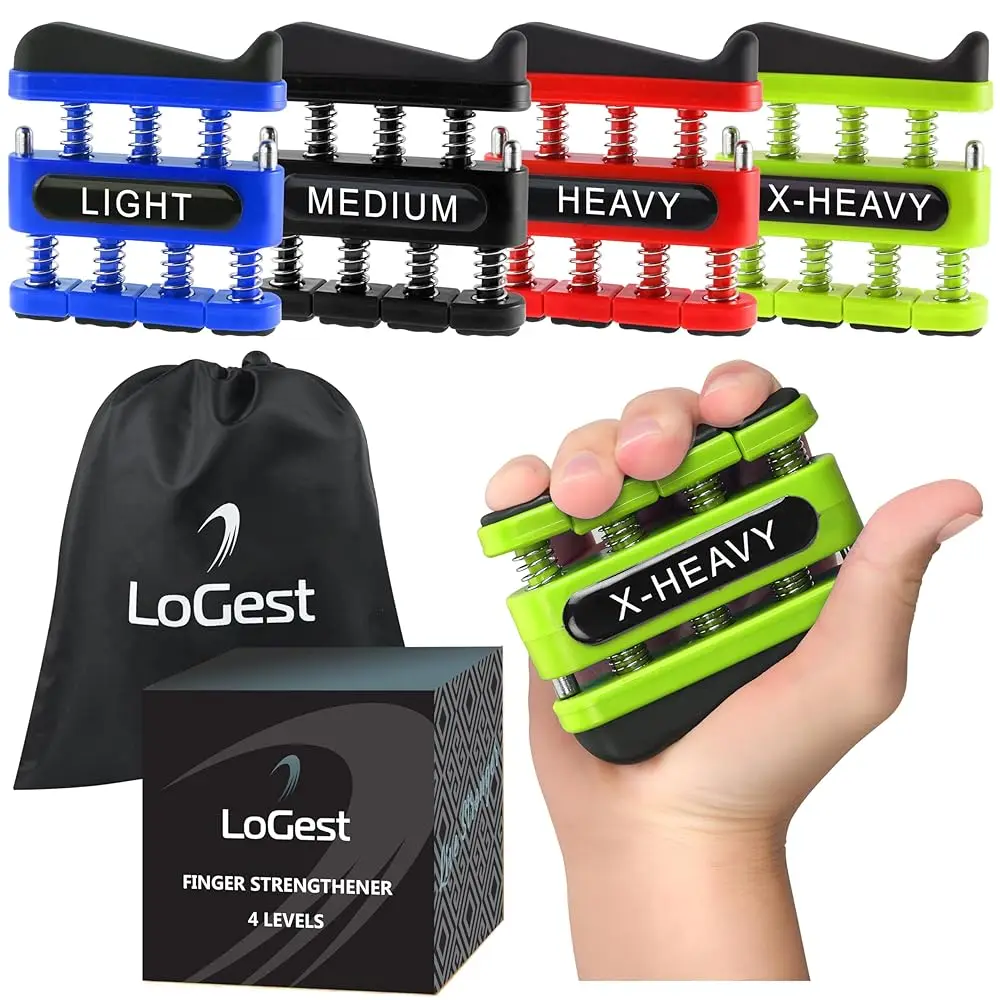 

Тренажер для пальцев - тренажер для укрепления предплечий и кистей рук - оборудование для тренировки хвата для музыкантов, гитаристов