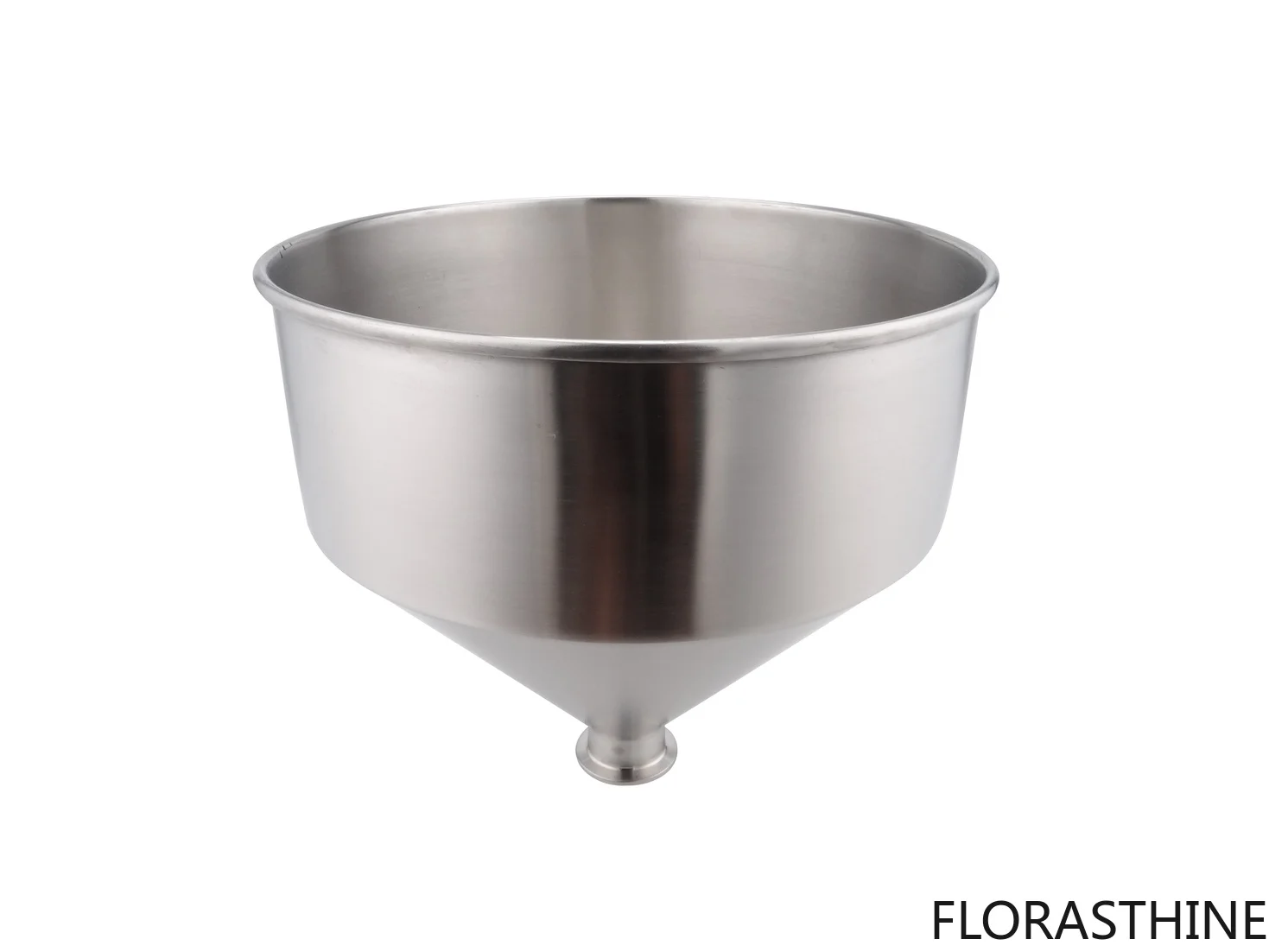 3.5L Sanitary Brewing Hopper Tank Vessel Stainless Steel Beer Funnel Hopper Liquid Powder Dosing Feeder Hygienic Dry