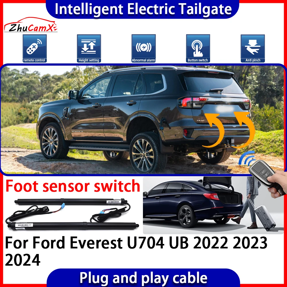 

Car Automatic Lifting kit Opening Trunk Intelligent Electric Tail Gate Lift Tailgate for Ford Everest U704 UB 2022 2023 2024