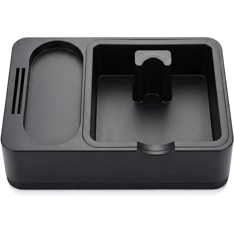ABLN-For 51/53/58Mm Portafilters Compatible Espresso Coffee Tamper Station& Detachable ABS Coffee Knock Box Espresso Functionali