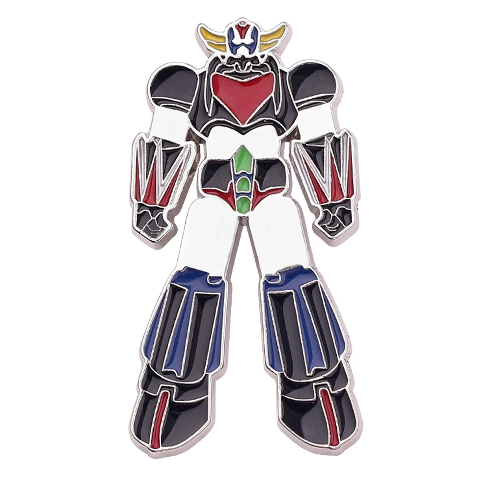 Transformers Robot Pins Cute Toys Model Optimus Prime Metal Enamel Brooch for Jacket Backpack Accessories Badges