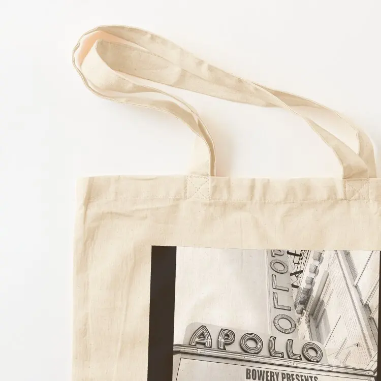 Leon Bridges Concert Apollo Tote Bag shopper bag women Women's shopping bag Canvas stote cute pouch