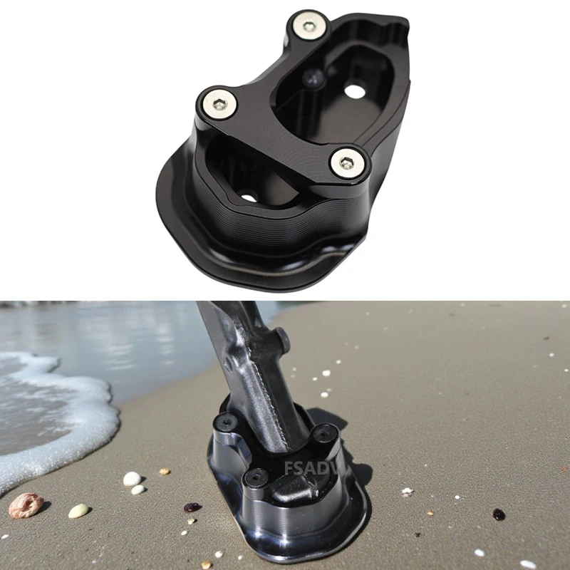 

For BMW R1300GS R 1300 GS ADV R 1300GS Adventure 2024 2025 2026 Motorcycle Kickstand Pad Foot Side Stand Extansion Plate
