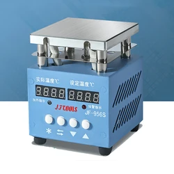 300W Electronic Hot Plate 956S Constant Temperature Adjustable Heating Platform LED Lamp Beads Electric Heating Plate 100*100mm